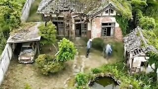Abandoned House Rebuilt from Ruins ????️➡️???? | Full Timelapse Restoration