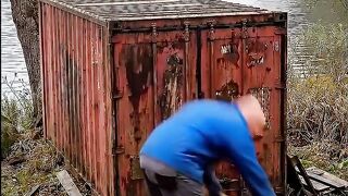 From Rusty Scrap to Luxury Tiny Home! ????️