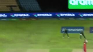 Hammad Mirza brilliant six over point of the bowling of Green