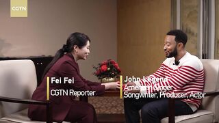 John Legend talks with CGTN about his experience at the Spring Festival Gala