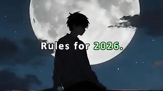 Rules for 2026 ???? #shorts #edit #2026 #rules