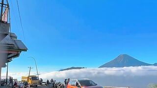 peaceful and beautiful Indonesian scenery