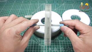 How to make a Tesla Turbine from CD