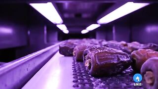 Inside the 250,000 LB Medjool Date Plant – The HYPNOTIC Shaking of Modern Golden Fruit Production