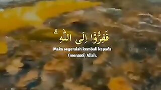 Surah Az-Zariyat Verses 50 - 51