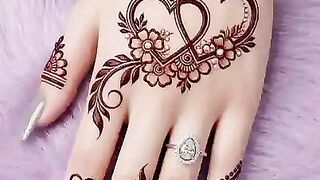 Eid Mubarak mahndi design