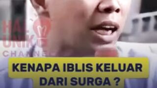 Tidak Mau Sujud Kepada Nabi Adam Iblis Di Keluarkan Dari surga