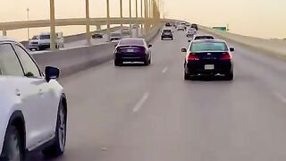 Middle East car driving