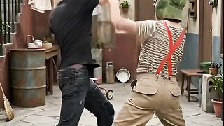 "Chaves đối đầu với Seu Madruga"
