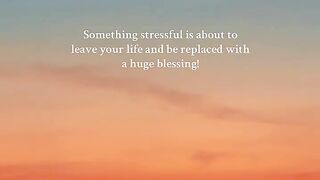 Something stressful is about to leave your life and be replaced with a huge blessing! |#shorts