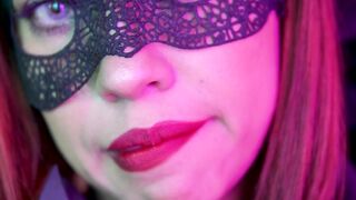 Woman Within - a woman wearing a black mask and lipstick | Trending HD Video