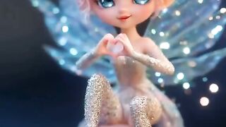 Her smile is a quiet explosion of happiness.