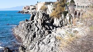 Naturehike - scenic coastal rocky shoreline view | Trending HD Video