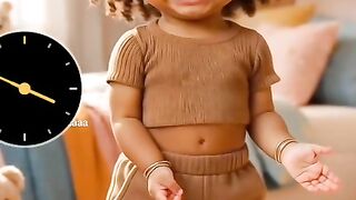Little babe dance