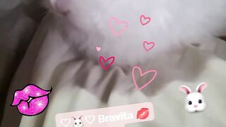 Mi conejita jaja.. enojadita