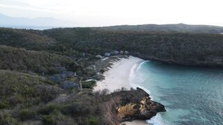 Naturepedic - drone footage of a coastal village and a sandy beach | Trending HD Video