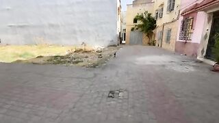 I gave these friendly cats food, water, and lots of love.