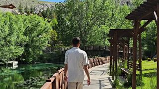 Naturepedic - tranquil riverside walk on a sunny day | Trending HD Video