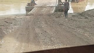 Kapal ponton penyebrangan #viral