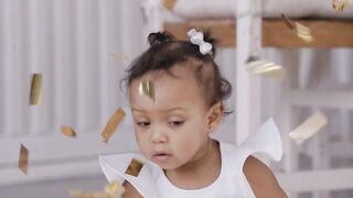 BaByliss - video of confetti falling on a child | Trending HD Video