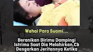 Lihatlah istrimu tuann.. demi memberimu gelar ayah, rela bertaruh nyawa antara hidup dan mati???????? #fyp