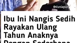 Rayakan ulang tahun anak sedih #feedshorts #viral #ibu #birthdaycake