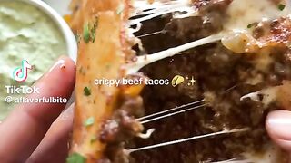 We prepare delicious beef tacos