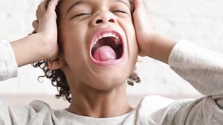 BabyBj rn - close up video of a boy shouting | Trending HD Video