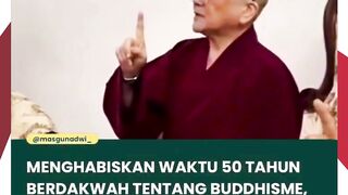MasyaAllah! Biksu Taiwan 50 Tahun Berdakwah Buddhisme Putuskan Mualaf di Usia 86 Tahun