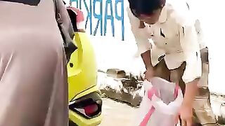 She Was Throwing Trash Away… But What This Poor Man Found Changed Everything ????????