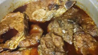 Fresh fish curry