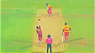 Bard Evans great batting in last overs