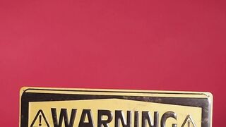 Funnyfuzzy - person holding a signage | Trending HD Video