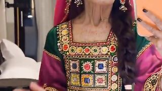 Old women dance