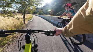 Action figure - autumn mountain biking adventure in utah | Trending HD Video