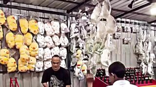 Doing ball challenge