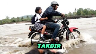 siswi kelas 4 SD, dan ayahnya, Anton, terseret banjir lahar Gunung Semeru