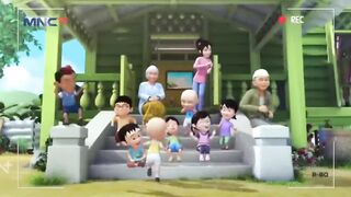 Upin ipin ayam goreng kak ros sedap sangat