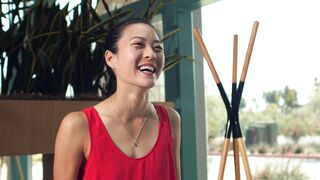 Funnyfuzzy - a woman smiling and laughing | Trending HD Video