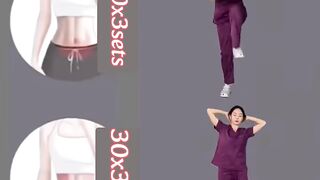 Standing Workout for Lose Belly Fat in 4 Movements