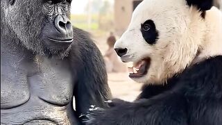 GORILLA AND PANDA SPEAK PUNJABI
