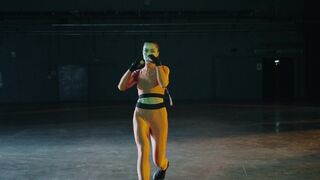 Action figure - a woman fighter in her cosplay costume | Trending HD Video