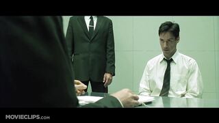 The Matrix (1_9) Movie CLIP - Living Two Lives (1999) HD.