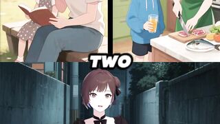 Which woman is mom?