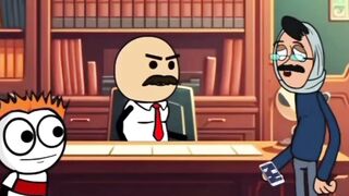 Student and teacher comedy video