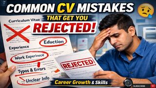 CV Mistakes That Get You Rejected ❌ |  @AliAzizQualityEducation ​
