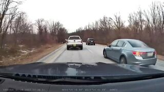 Caught On Dash Cam - Top 6 Most Shocking Moments _ Road Wars _ A_E