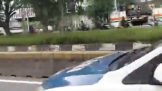 the most dramatic chase in Indonesia