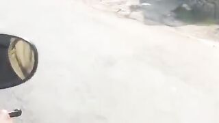 Village road  to much crwod