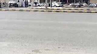 Saudi Arabia viral accident